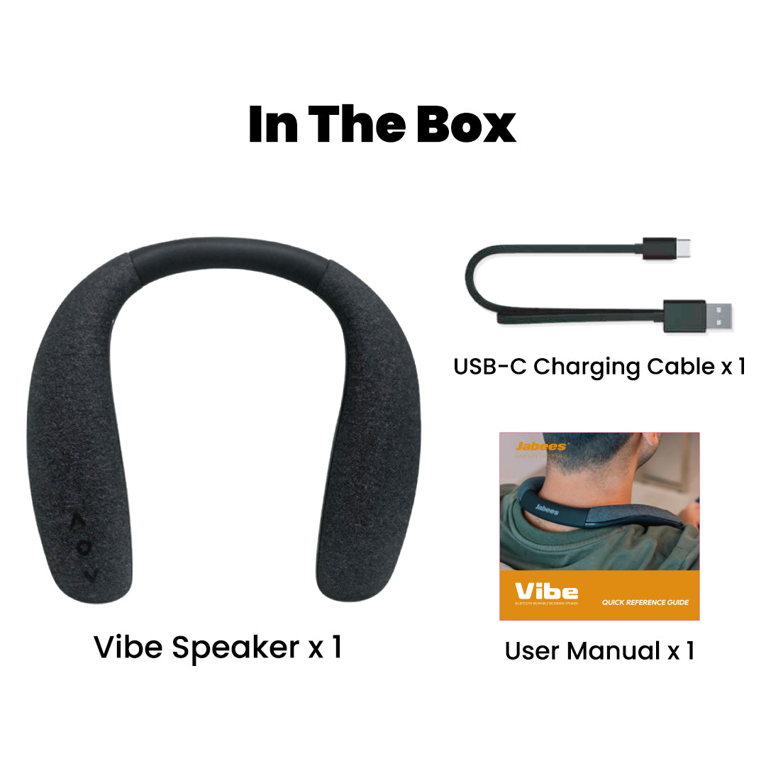 Vibe – Bluetooth Wearable Neckband Speaker