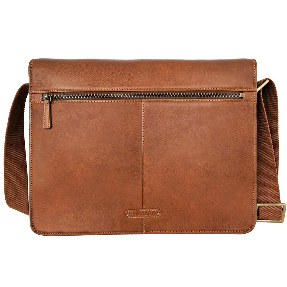 Hidesign Aiden Genuine Leather Messenger Bag