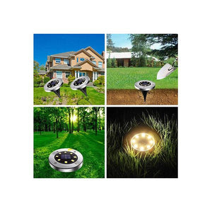 8 Led Solar Underground Light