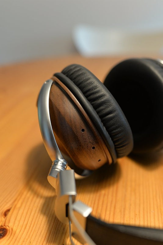 DIY 50mm Wood HIFI Headphones