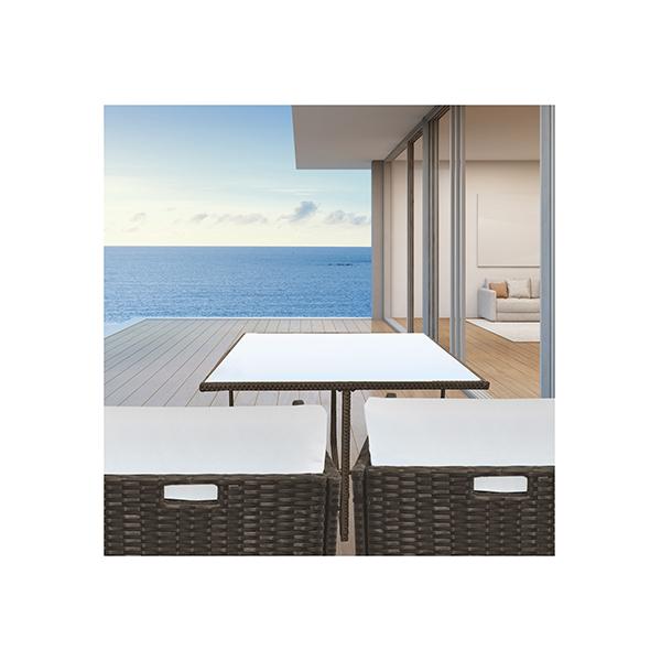 5 Piece Outdoor Dining Table Set