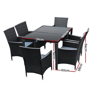 7pcs Outdoor Dining Set