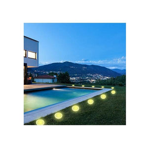 8 LED Solar Garden Lights