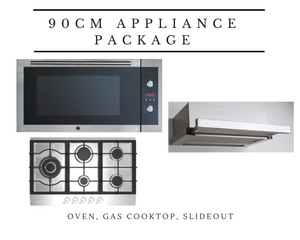 Midea 90cm Cooking Appliance Package with Gas Cooktop