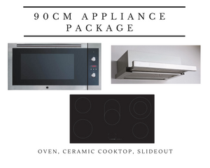 Midea 90cm Cooking Appliance Package with Ceramic Cooktop