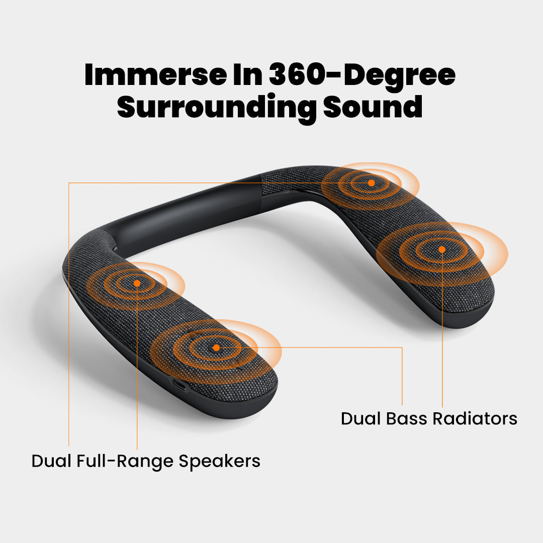 Vibe – Bluetooth Wearable Neckband Speaker