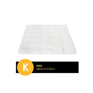 Silk Quilt 360Gsm Hypoallergenic  - White