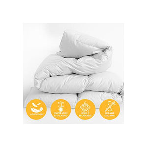 Silk Quilt 360Gsm Hypoallergenic  - White