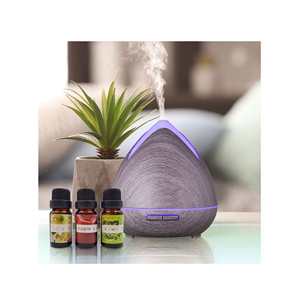 Essential Oils Ultrasonic Diffuser Air Humidifier Purify 400Ml Violet