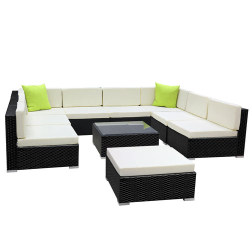 10PC Outdoor Garden Furniture Set