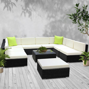 10PC Outdoor Garden Furniture Set