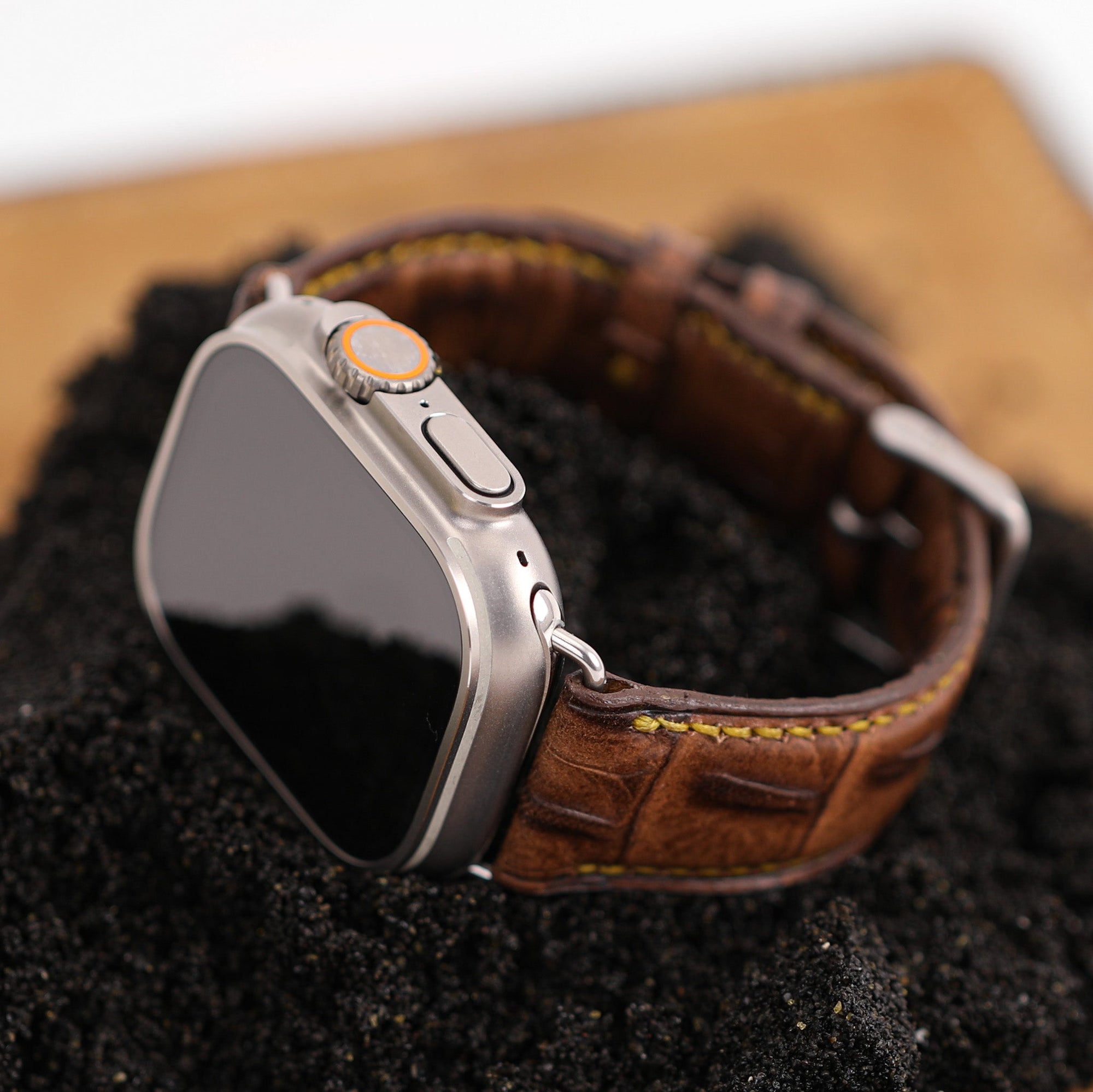 Apple Watch Ultra Band - Handcrafted Full Grain Leather