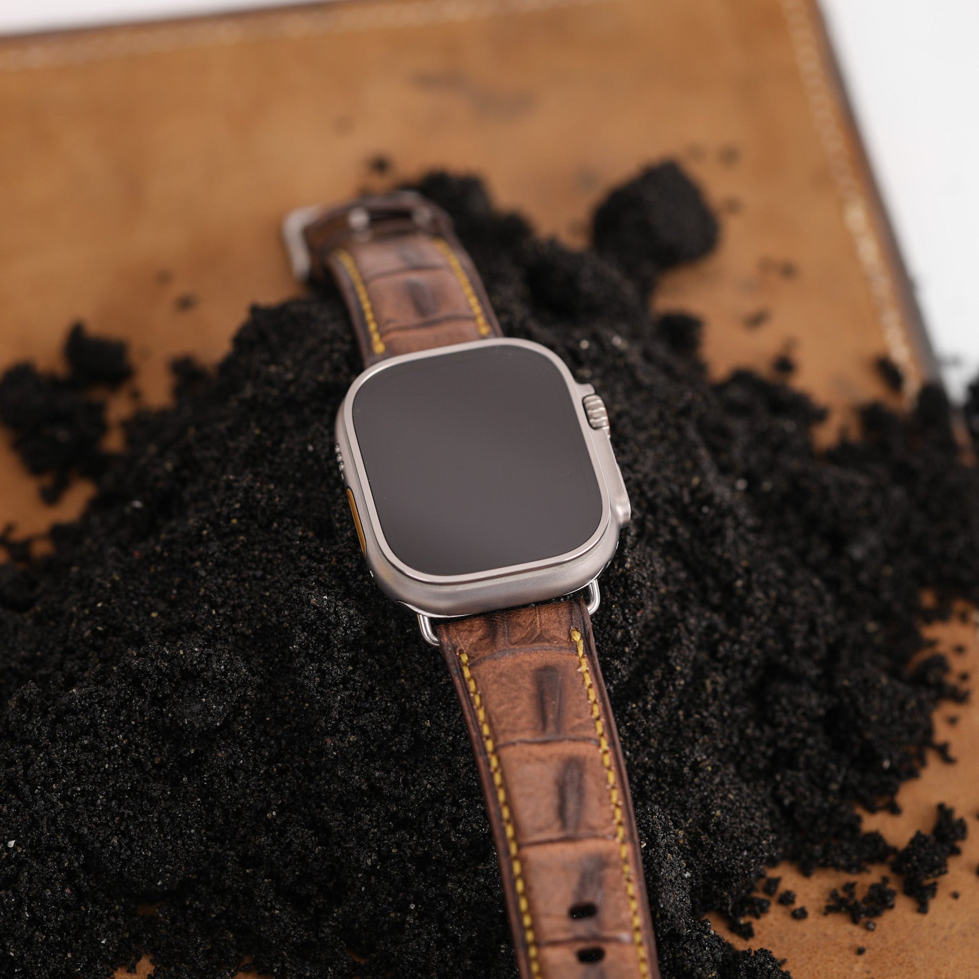 Apple Watch Ultra Band - Handcrafted Full Grain Leather