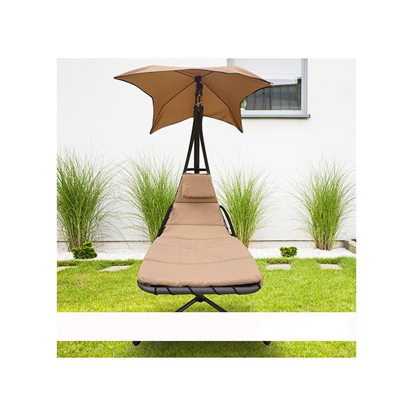 Waterproof Outdoor Hammock Swing Lounger Chair - Beige