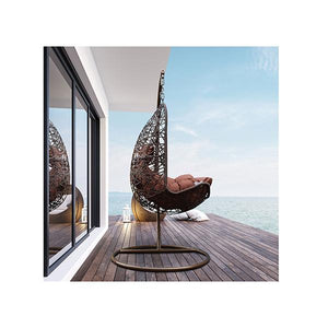 Hanging Basket Egg Chair Outdoor Wicker Rattan Patio Garden