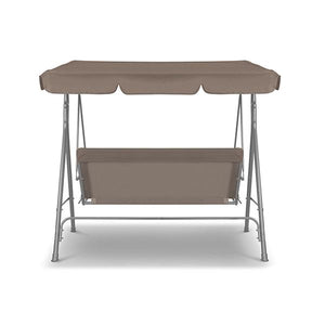 Outdoor Swing Bench Seat Chair Canopy Furniture 3 Seater Garden