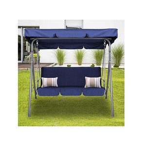 Outdoor Swing Bench Seat Chair Canopy Furniture 3 Seater Garden