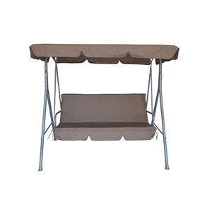 Outdoor Swing Bench Seat Chair Canopy Furniture 3 Seater Garden