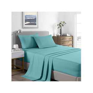 Royal Comfort 2000 Tc Bamboo Cooling Sheet Set Ultra Soft Bedding Aqua