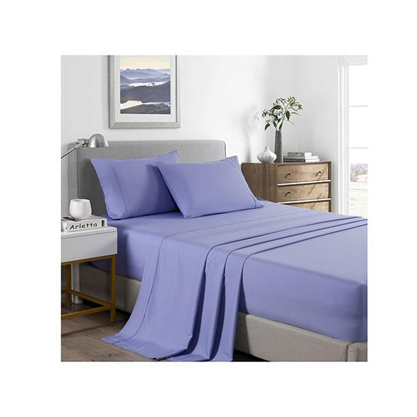 Royal Comfort 2000 Tc Bamboo Cooling Sheet Set Ultra Soft Mid Blue