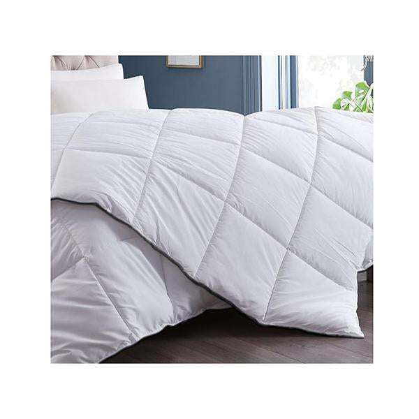 Royal Comfort 350Gsm Soft Bamboo Quilt Duvet Doona White