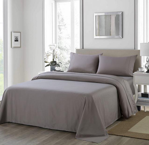 Royal Comfort Sheet Set 4 Piece Ultra Soft Weave Finish Queen