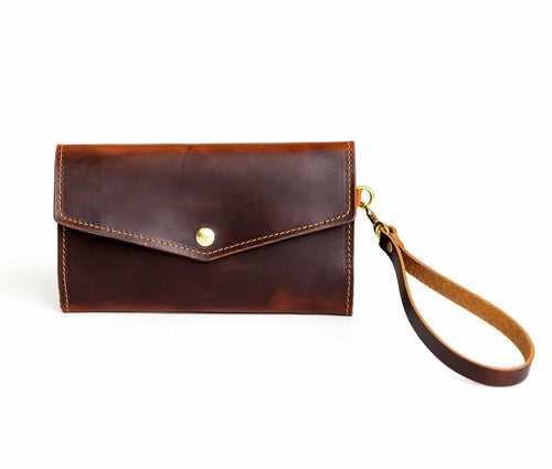 Ladies Lifetime Leather Clutch Wallet