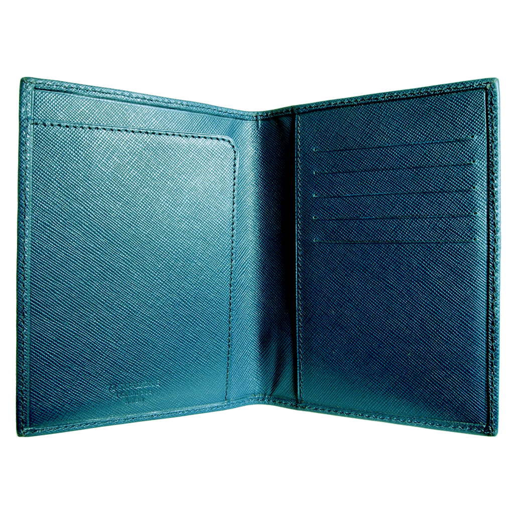 Saffiano Bi-Colored Passport Sleeve