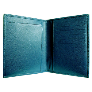 Saffiano Bi-Colored Passport Sleeve