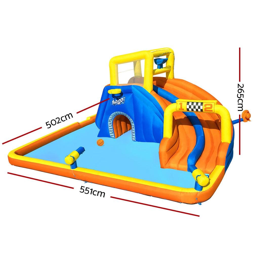 Bestway Inflatable Water Slide Jumping Castle Double Slides for Pool