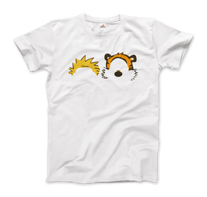 Calvin and Hobbes Faces Contour T-Shirt