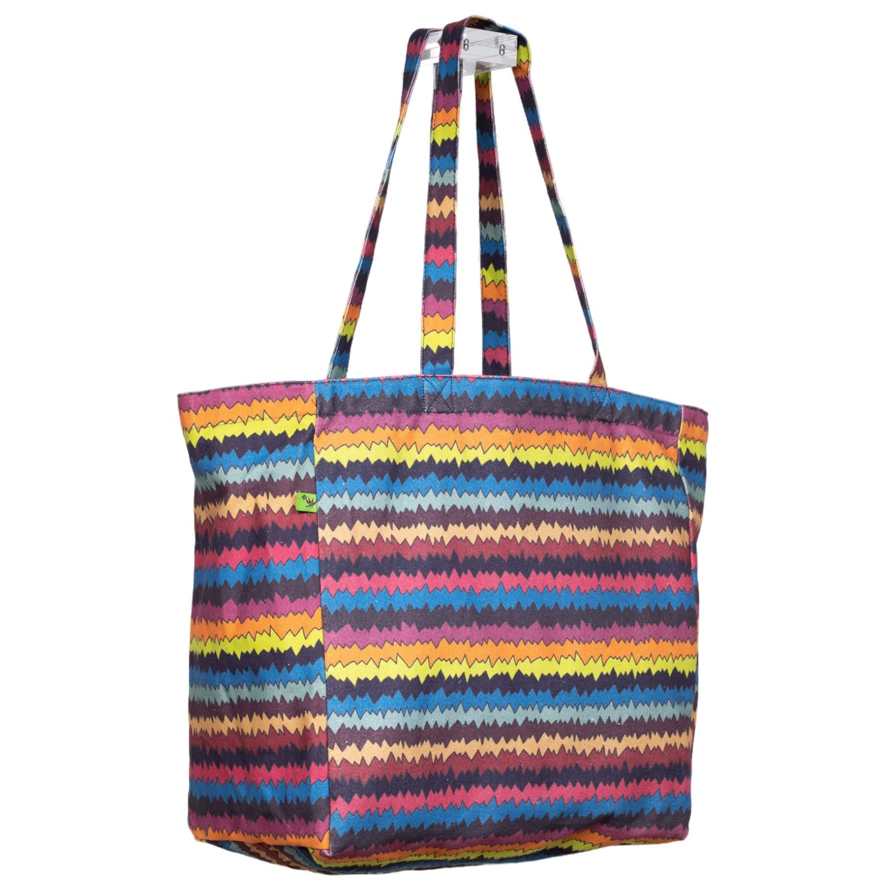 Canvas Tote Bag - Zigzag