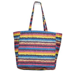 Canvas Tote Bag - Zigzag