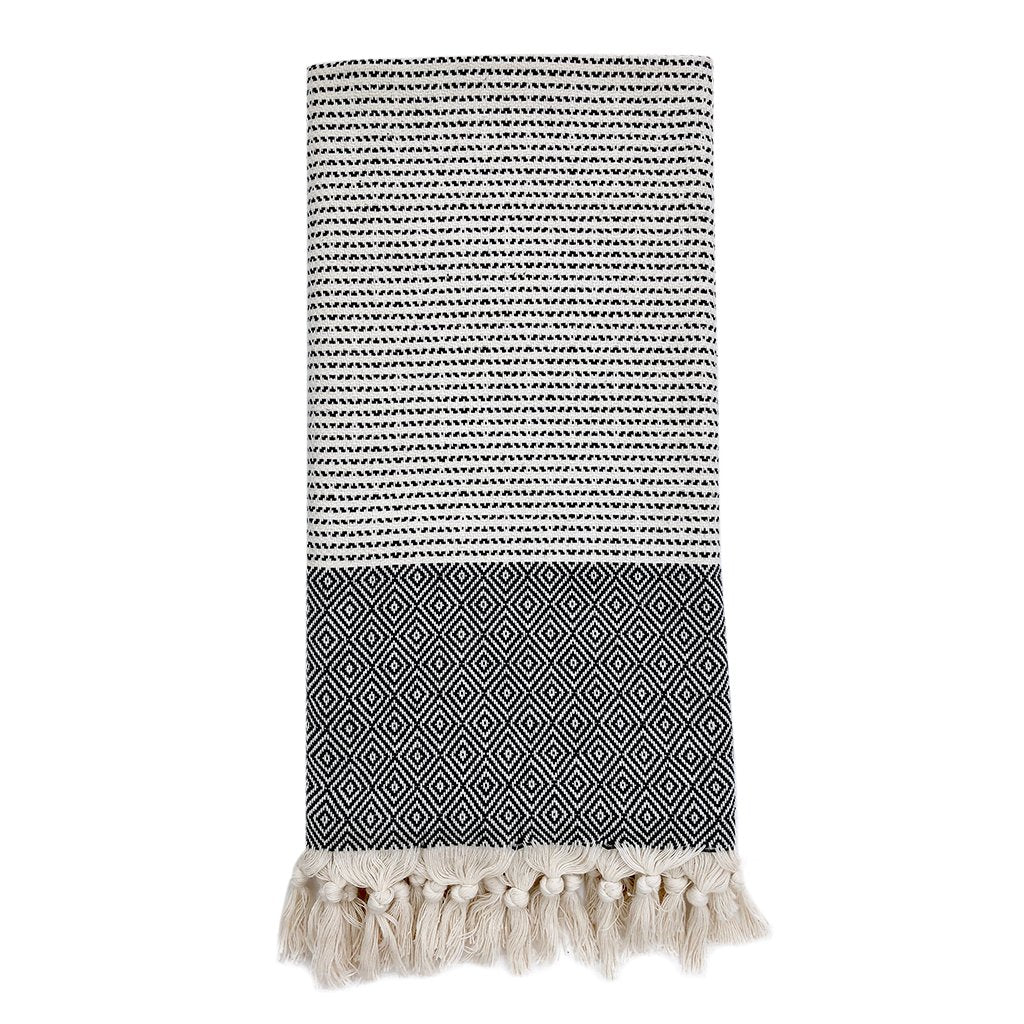 Diamond Stripe Turkish Towel