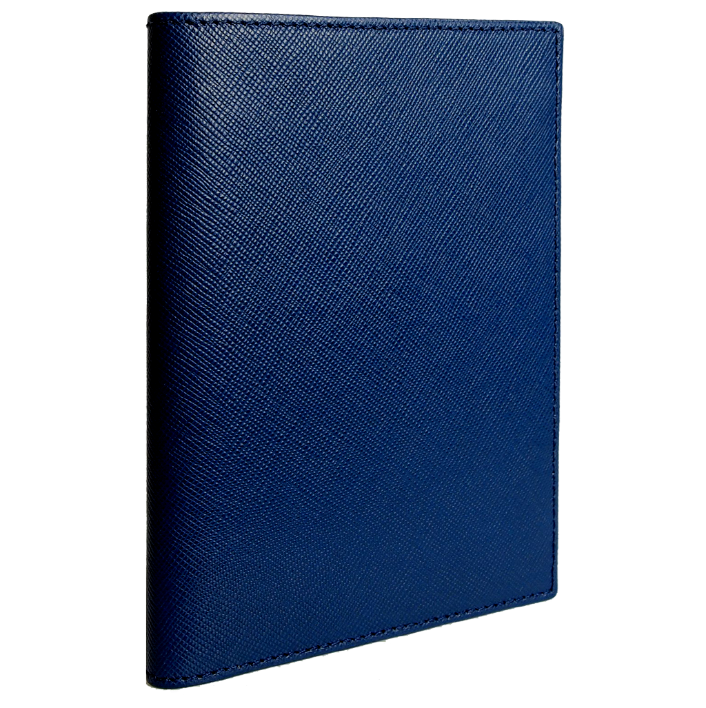 Saffiano Bi-Colored Passport Sleeve