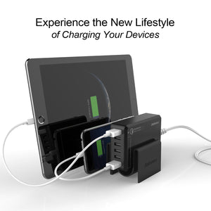 Q7 6-Port Desktop USB Charging Station