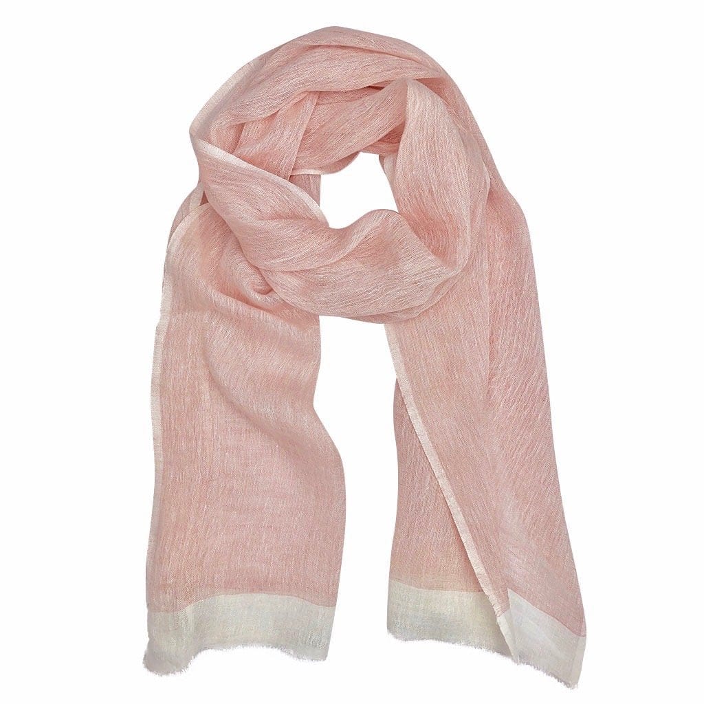 Gauze Linen Two Tone Scarf