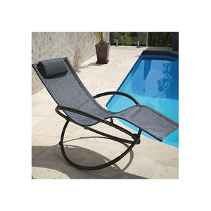 Gravity-Free Foldable Rocking Lounge Chair Recliner