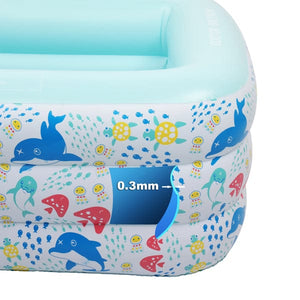 Inflatable Swim Pool for Kids - 59" X 43.3" X 23.6"