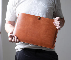 Leather Laptop Cover Case – Customizable, Durable & Handcrafted