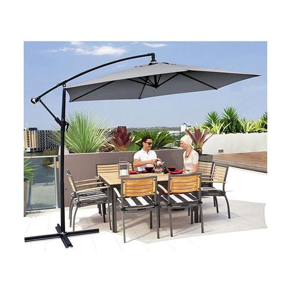 Milano 3M Outdoor Umbrella with Cantilever Stand