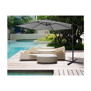 Milano 3M Outdoor Umbrella with Cantilever Stand