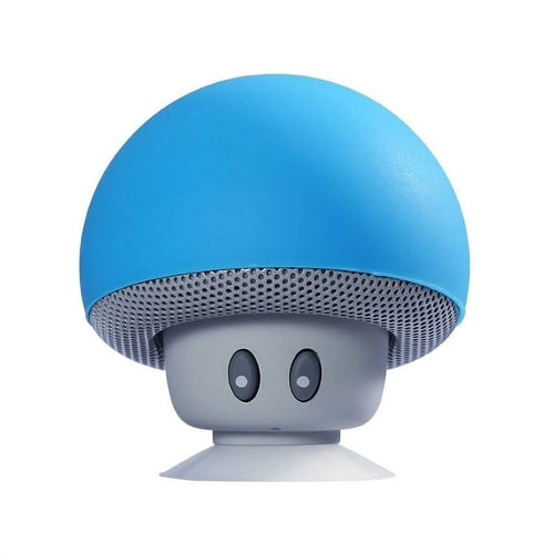 Portable Wireless Mushroom Bluetooth Speakers with Built-in Mic and