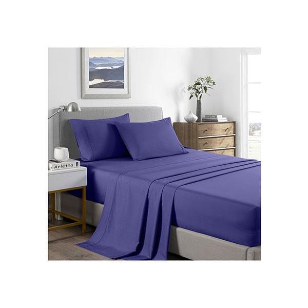 Royal Comfort 2000 Tc Bamboo Cooling Sheet Set Ultra Soft Royal Blue