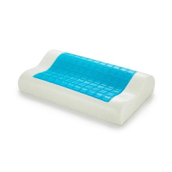 Royal Comfort Cooling Gel Contour Memory Foam Pillow - Single Pack