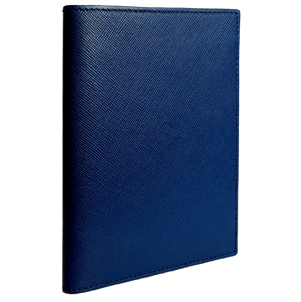 Saffiano Bi-Colored Passport Sleeve