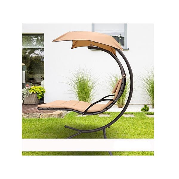 Waterproof Outdoor Hammock Swing Lounger Chair - Beige