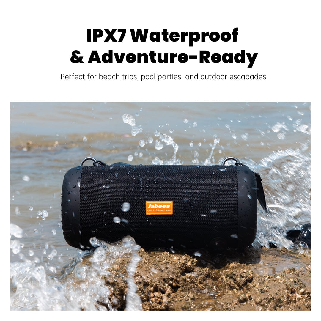 WHALE – Bluetooth IPX7 Waterproof Portable Outdoor Speaker