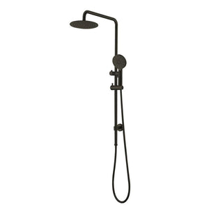 Bad und Kuche Brush Gun Metal Shower on Rail - BKSR203-BGM