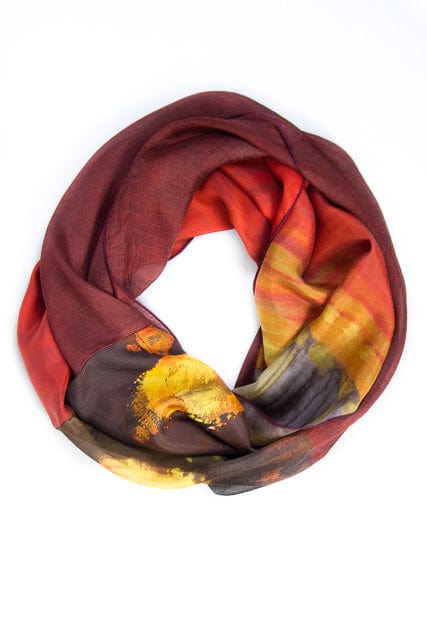 Australian made Floral Wool Scarves by Fabriculture — fabriculture